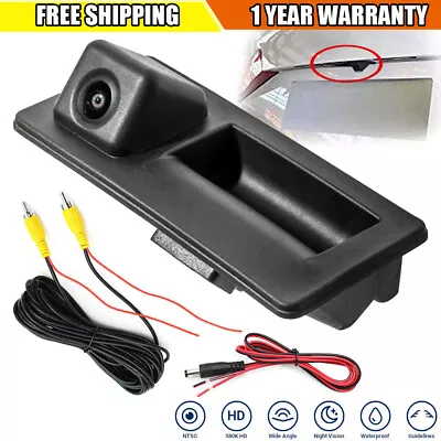 170° Reverse Camera With Boot Handle For Audi C7 A3 A4 A5 A6 A7 Q3 Q5 Q7 8V B8 • $23.38