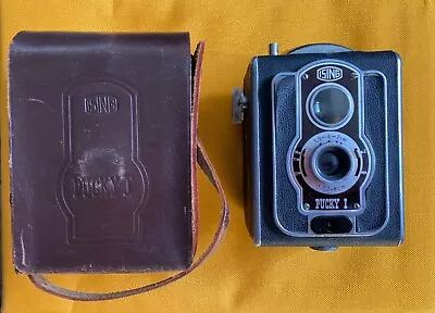 Ising Pucky I Vintage 120 Film Camera Made In Germany 8cm F7.7 Lens 1950s  • $10