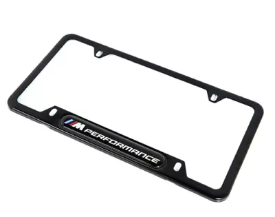 BMW M Performance Stainless Steel License Plate Frame 82125A1C494 • $51.99