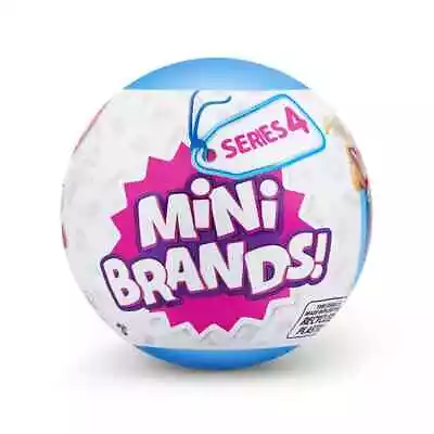 5 Surprise Zuru Mini Brands Food Edition - Mini Food Series 4 • $1