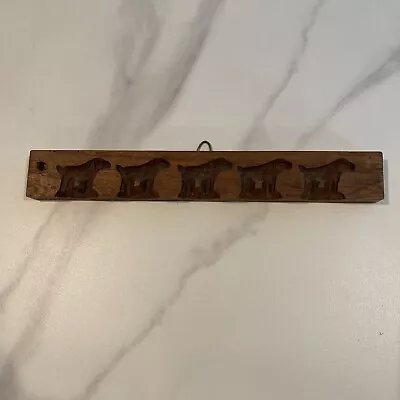 Rare Original Antique Hand Carved Wooden Maple Sugar Mold • $20