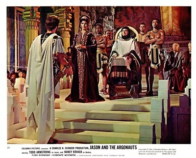 Jason And Argonauts Original Lobby Card Todd Armstrong Nancy Kovack King Aeetes • £28.90