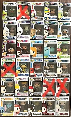 Funko Pop Disney Pinocchio Inside Out Muppets Nightmare Before Christmas U Pick • $19.95