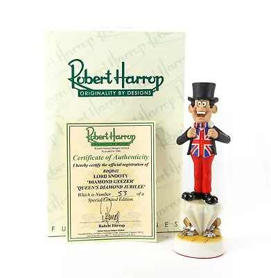 Robert Harrop 'lord Snooty Diamond Geezer' Ltd Ed Queen's Jubilee Figure Bdqdj2 • £250