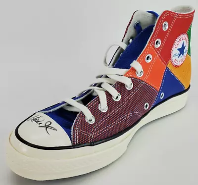 Magic Johnson Signed/Autograph NBA 75th Anniversary Patchwork Chuck Taylor Shoe • $677.66