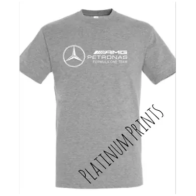 Mercedes  AMG Petronas F1 Formula UPTO 5XL Premium Xmas Gift Men's TOP RACING • £13.99