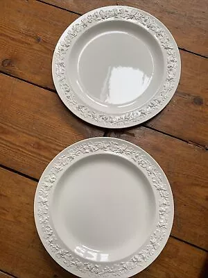 £25 • Buy Wedgwood Embossed Queens Ware Pattern 2243 Side Plate 21cm Ivory X2 Grape Vine