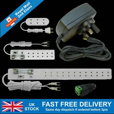 £38.26 • Buy Dolls House Lighting Starter Kit F Power Supply For 40 Bulbs (03034)