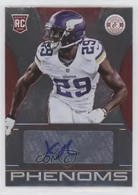 2013 Panini Totally Certified Red /99 Xavier Rhodes #209 Rookie Auto RC • $9.74