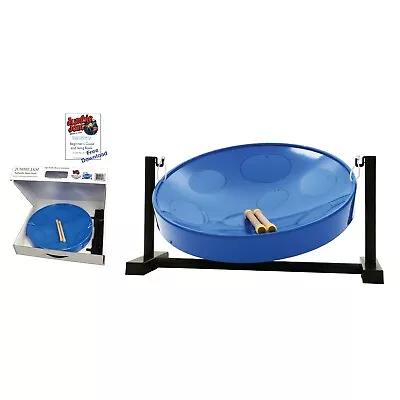 Jumbie Jam Steel Drum Kit – Table Top Stand - Blue Pan (G) • $184.95