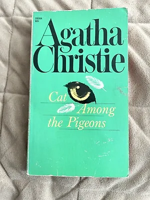 📒CAT AMONG THE PIGEONS Vintage By Agatha Christie Pocket Paperback 2378 • $3.41