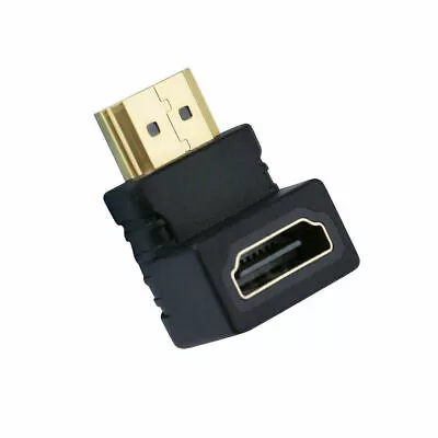 4K HDMI Adapter 90 Degree Right Angle Male To Female Type Port Angled Adaptor • $5.99