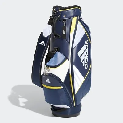 Adidas Golf Caddy Cart Bag Must Have Model 9 X 47  2.9kg Navy White Lightweight • $263