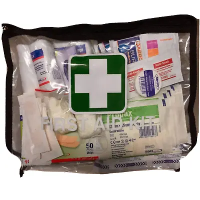101pc First Aid Kit Water Resistant Home Office Boat Travel Medical Bag  • $44.10