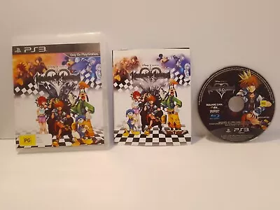 Sony PlayStation 3PS3 Kingdom Hearts HD 1.5 Remix Complete - Free Postage • $14