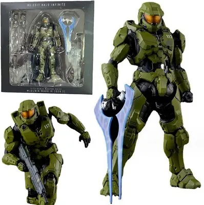 Re:Edit Halo Infinite 1/12 Master Chief Mjolnir Mark VI[Gen 3] Action Figure Toy • $37.59