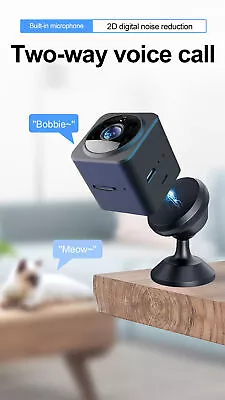 Mini Spy Camera WiFi Hidden Camera Night Vision 4K HD Spy Nanny Cam For Home • $32.99