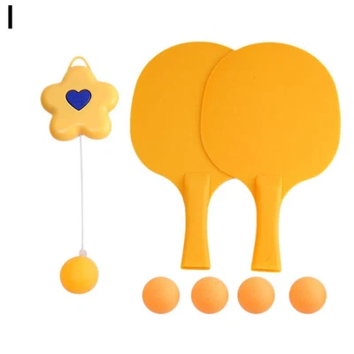 $15.54 • Buy I2 Rackets 4 Balls Indoor Table Tennis Self-training Set Hanging Interaction  K4