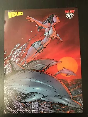 Fathom Wizard Poster 10x14 Vf Michael Turner 2000 Top Cow Image Comics • $3.97