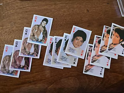 Vintage Michael Jackson Thriller Miniature Playing Cards Keychain • $24.99