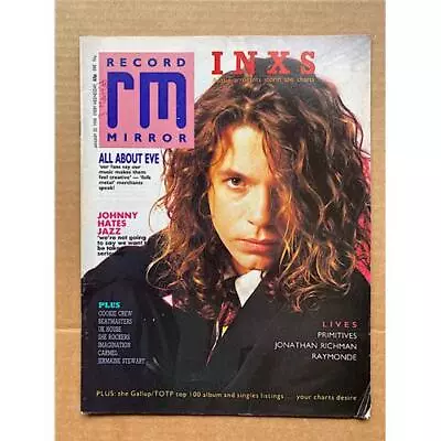 Inxs Record Mirror Magazine January 30 1988 - Michael Hutchence Cover + Feature  • $12.33