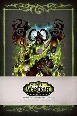 World Of Warcraft: Legion Hardcover Blank Sketchbook • $61.12