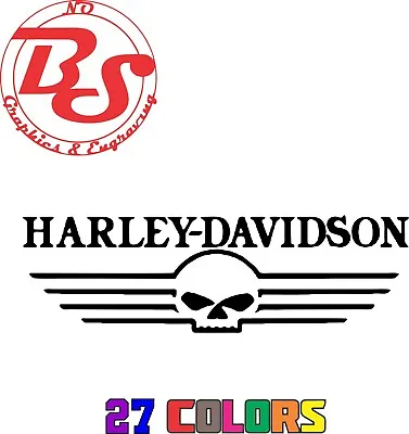 6 -9  Harley Davidson Lines Decal Vintage Motorcycle Bike Chopper Truck NoBS • $6.38