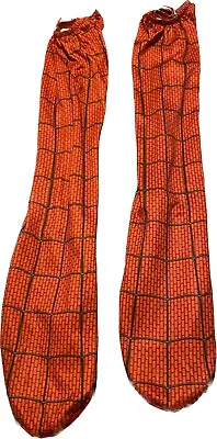Spider-man-Boot Covers-Men's-Marvel-Adult Red/Black 1-Size Fit Most-pre-owned • $12.54