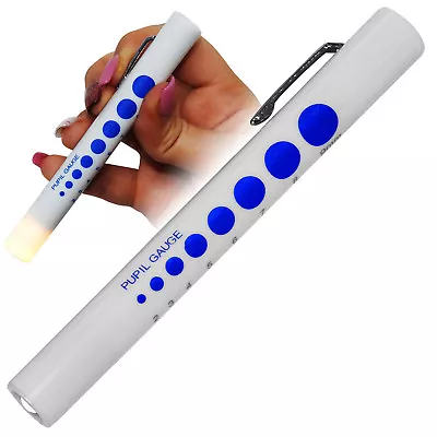 £3.29 • Buy Qualicare First Aid Nurses Doctor Paramedic Medical Pen Torch Light +Pupil Gauge