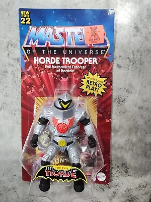 NEW For 21 MOTU Masters Of The Universe Horde Trooper Retro Play! He-Man SH2 #4 • $33.97