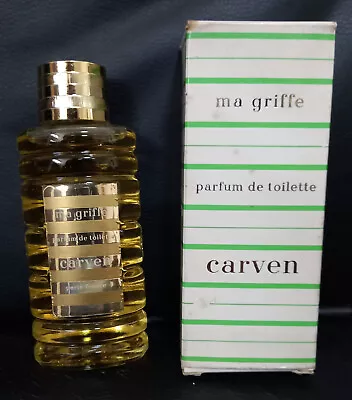 £145.38 • Buy Vintage Ma Griffe/claw By  Carven Parfum De Toilette 4fl.oz/120ml, France