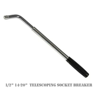  1/2  X  14-20  Telescoping  Socket Breaker Bar Wrench 1/2 In Drive Ratchets  • $16.45