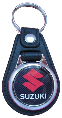 £3.95 • Buy Faux Leather Style Key Fob Key Ring, Fits SUZUKI  #1
