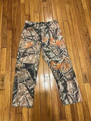 $25 • Buy Wrangler Fusion 3-D Camo Reinforced Knee Jeans 97GR1FS Men's 34x29