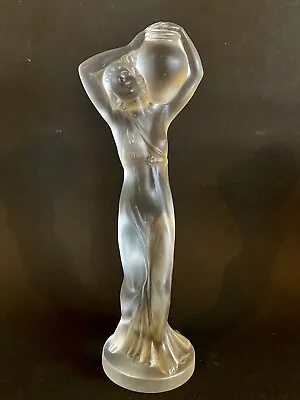  MASCOT Automotive Art Deco Women Nude Glass Press Signed Mold  • $213.11