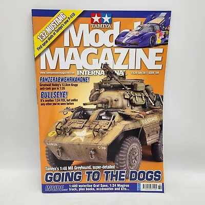 July 2011 Tamiya Model Military International Magazine 189 M8 Greyhound Ferrari • $6.55