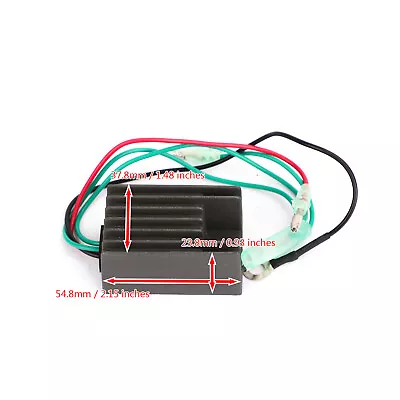 Regulator Voltage Rectifier Fits Yamaha PWC/Outboard/Jet Boat Snow 6H2-81960-00 • $27.81