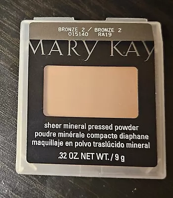 NEW Mary Kay BRONZE 2 Sheer Mineral Pressed Powder - $0 SHIPPING • $15