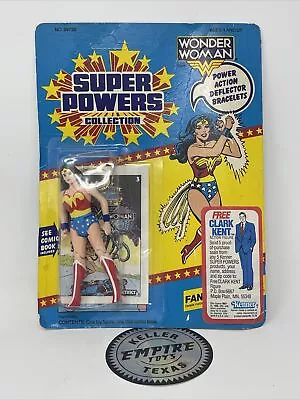 Wonder Woman New Sealed Super Powers DC Comics Kenner 1984 Vintage Action Figure • $180