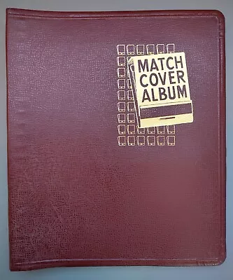 Vintage Match Cover Album And 77 Matchbook Covers • $50