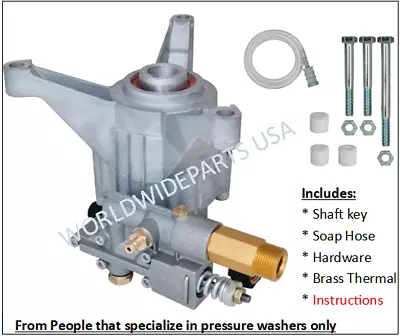 New 2800 Psi POWER PRESSURE WASHER WATER PUMP Mi-T-M CV-2400-4MBC CV-2400-4MHC • $89