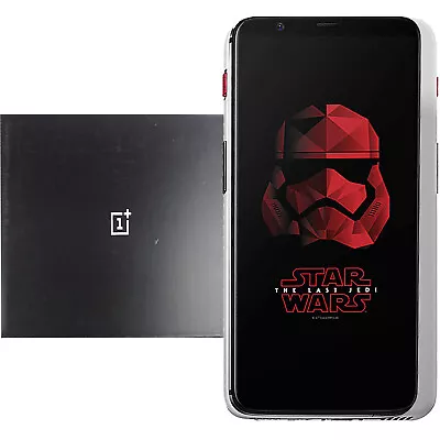 $2005 • Buy New Oneplus 5T A5010 128GB Dual-SIM Star Wars Edt. White Factory Unlocked 4G OEM
