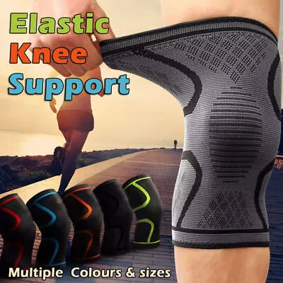 AOLIKES®3D Weaving Knee Support Brace Sleeve Sports Joint Kneelet Leg Breathable • $8.55