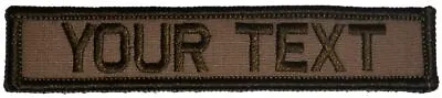 1x5 Custom Military / Police Name Tape / Text Patch • $7.34
