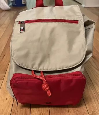 Tommy Hilfiger Vintage 90’s Drawstring Tote Backpack  • $19.99