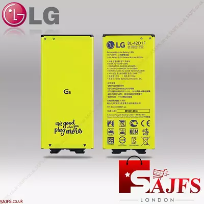 GENUINE LG BL-42D1F BATTERY For LG G5 H850 H820 H830 | 2800mAh • £5.95