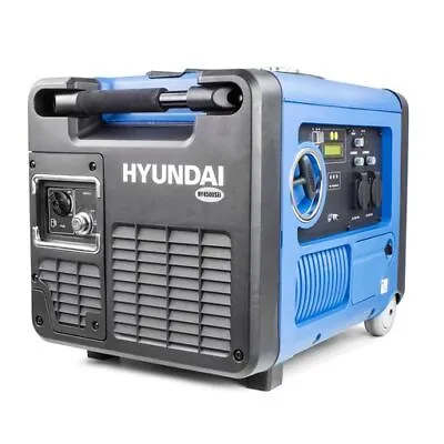 Hyundai 4000W Petrol 4.0kW / 5kVA Portable Inverter Generator HY4500SEI • £999.99