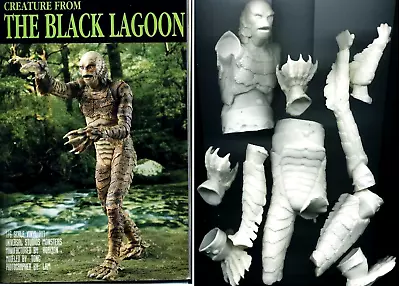 11 Creature From Black Lagoon Classic Movies Vinyl Model Kit 1/6 • $21.95