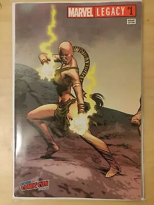 Marvel Legacy #1 Mike Deodato Exclusive Comicxposure Iron Fist 2017 • $10