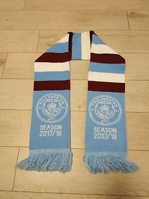 Manchester City Football Scarf 2017/2018 • $16